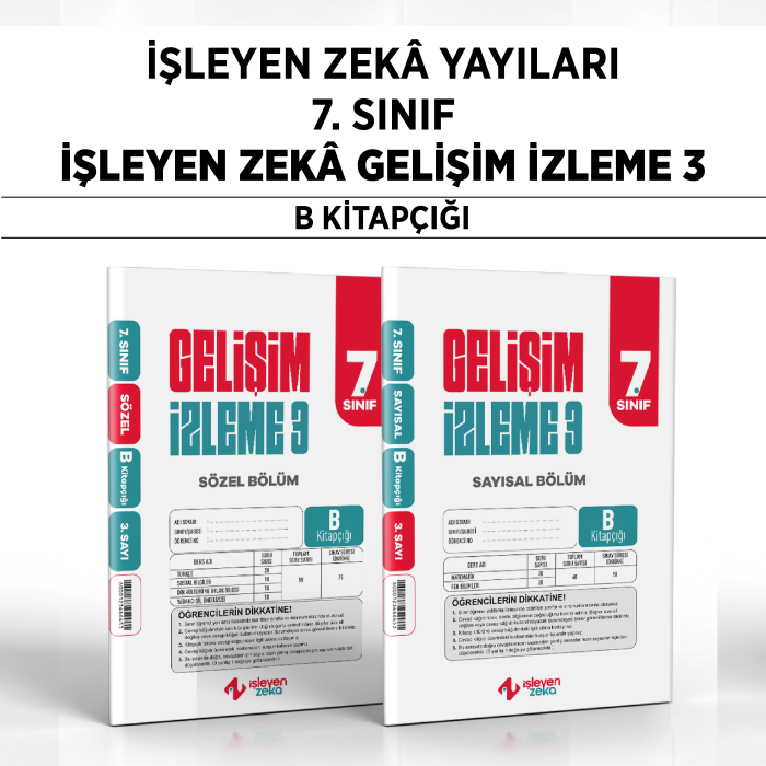 İŞLEYEN 07.SINIF GELİŞİM İZ.(GİS) SY/SZ 3-B -25-26